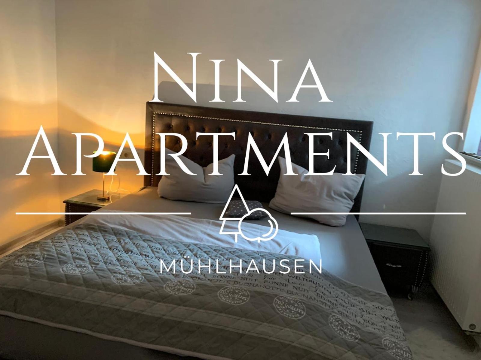 Nina Apartments Mühlhausen Kamer foto