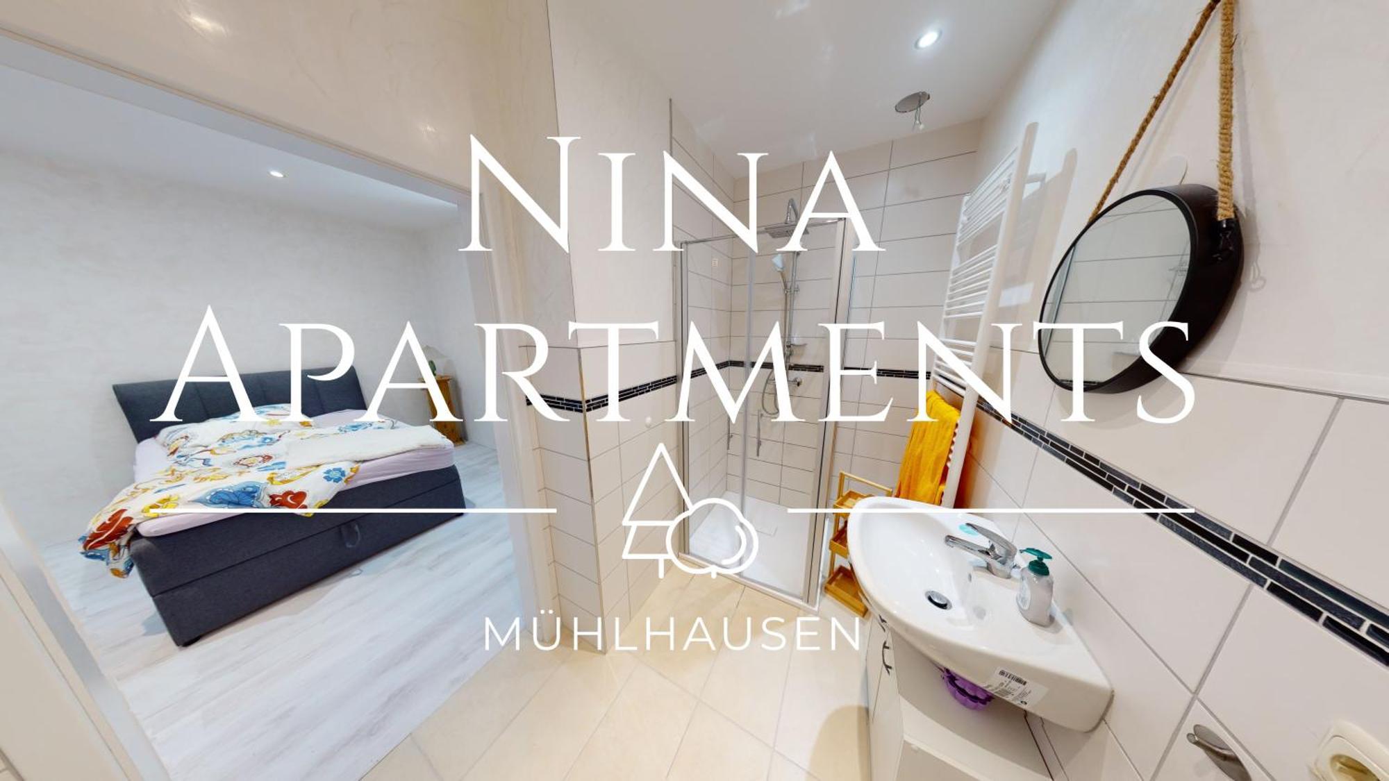 Nina Apartments Mühlhausen Kamer foto